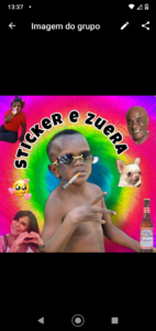 Sticker e zuera