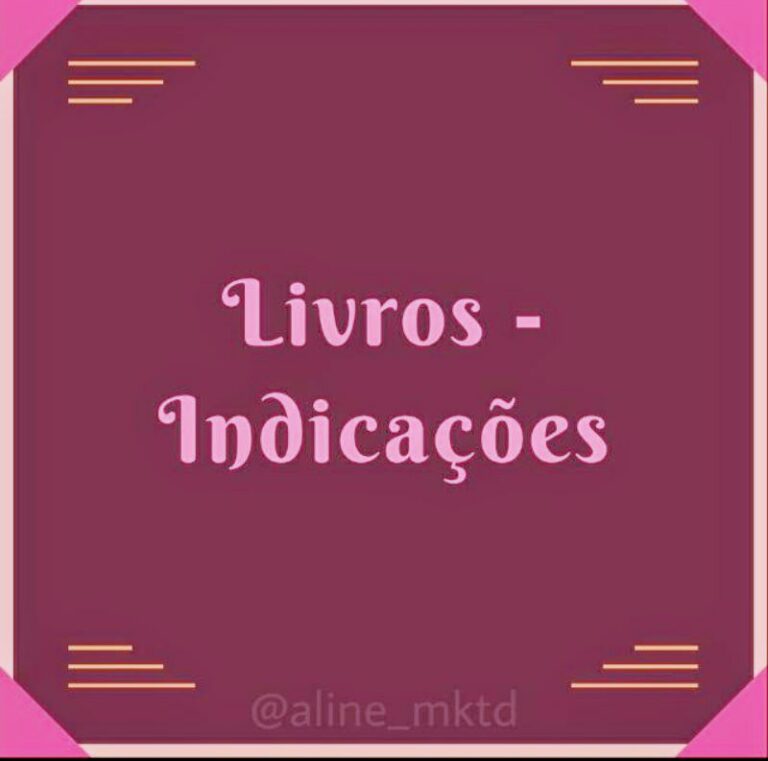 ✨ Indicação de livros ✨