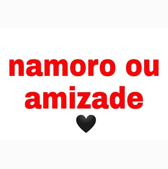 Namoro ou amizade