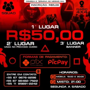 🟣DIÁRIO 4V4 ROUND 6🔺