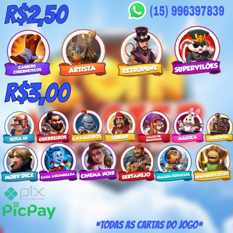 COIN MASTER DOAÇÕES E VENDAS ☑️