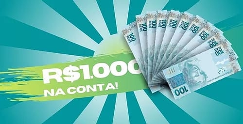 Rifa 1.000 no pix