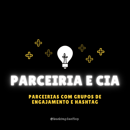 parcerias de hashtag e engajamento