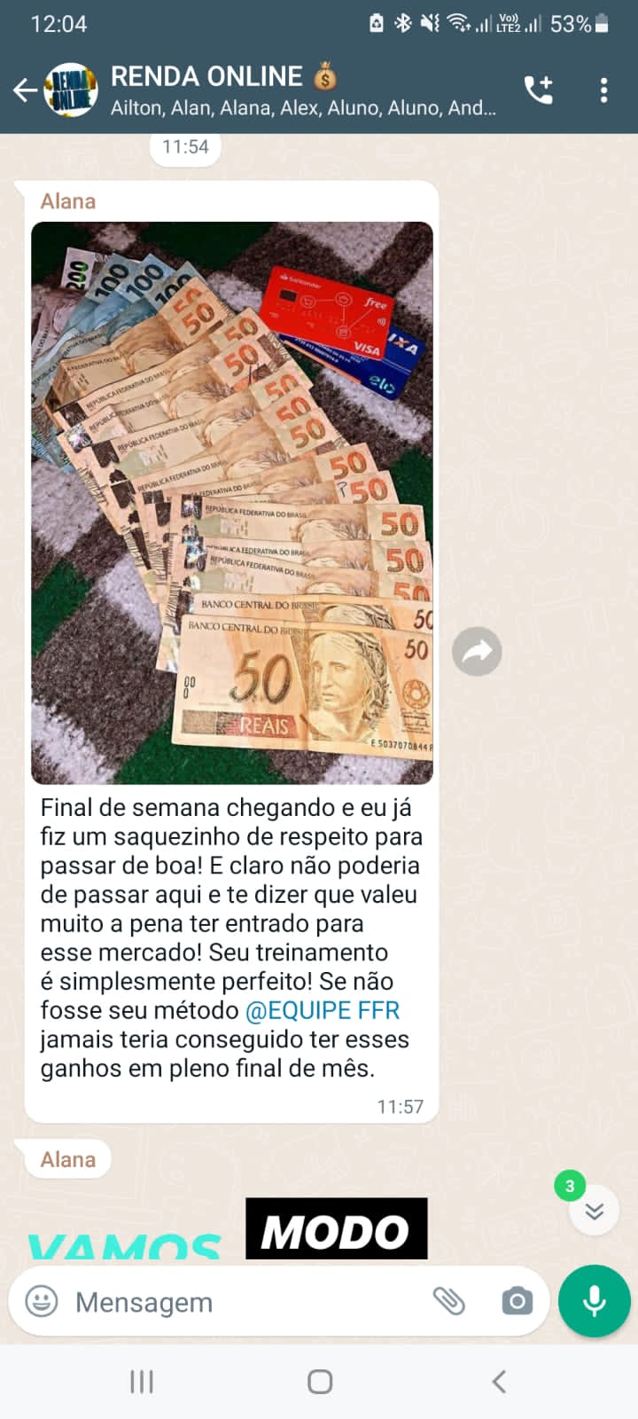 Vendas e Divulgações