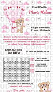 Chá de rifa da Maria Helena