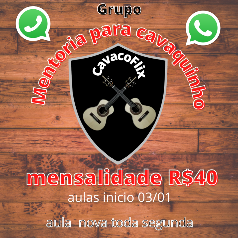 Mentoria Para cavaquinho CavacoFlix