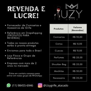Revenda Drop Uzy Grife