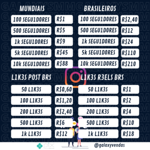 Seguidores do insta