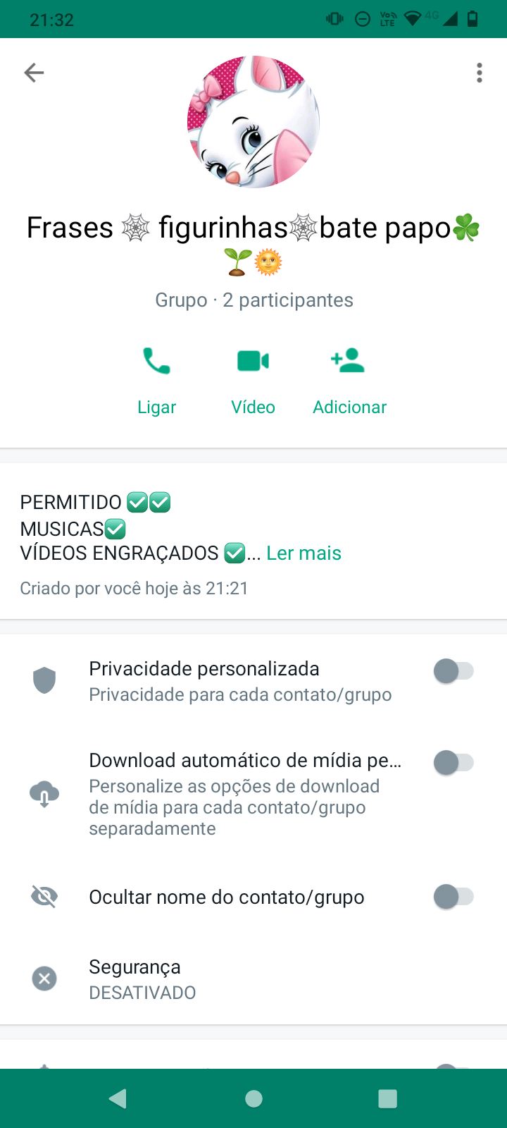 Frases figurinhas bate papo