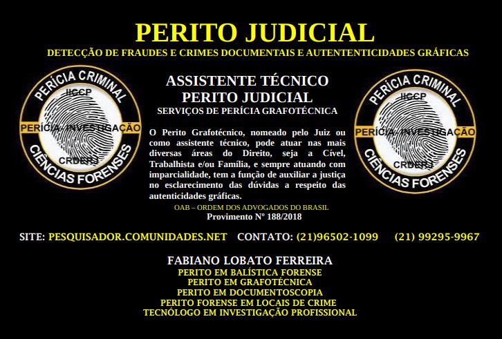 CURSO DE PERITO JUDICIAL