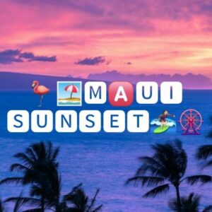 MAUI SUNSET