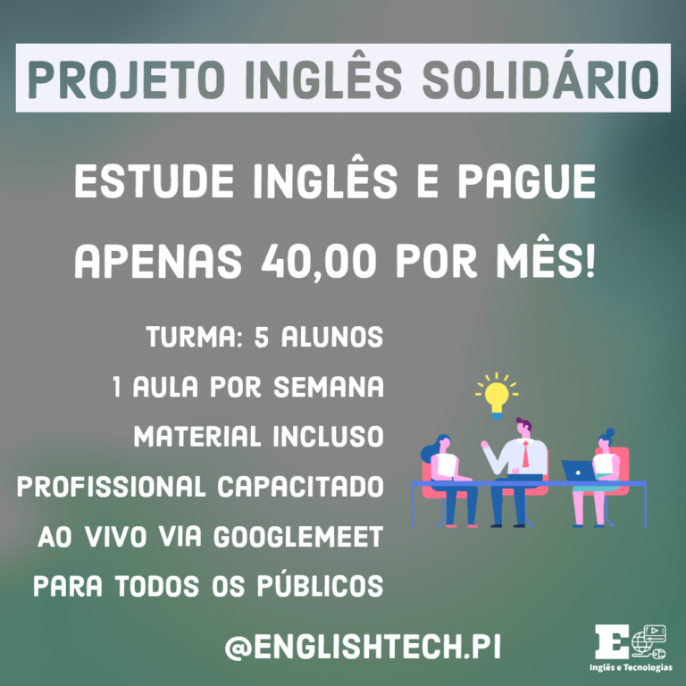 INGLÊS SOLIDÁRIO