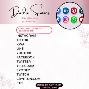 Turbine as redes sociais