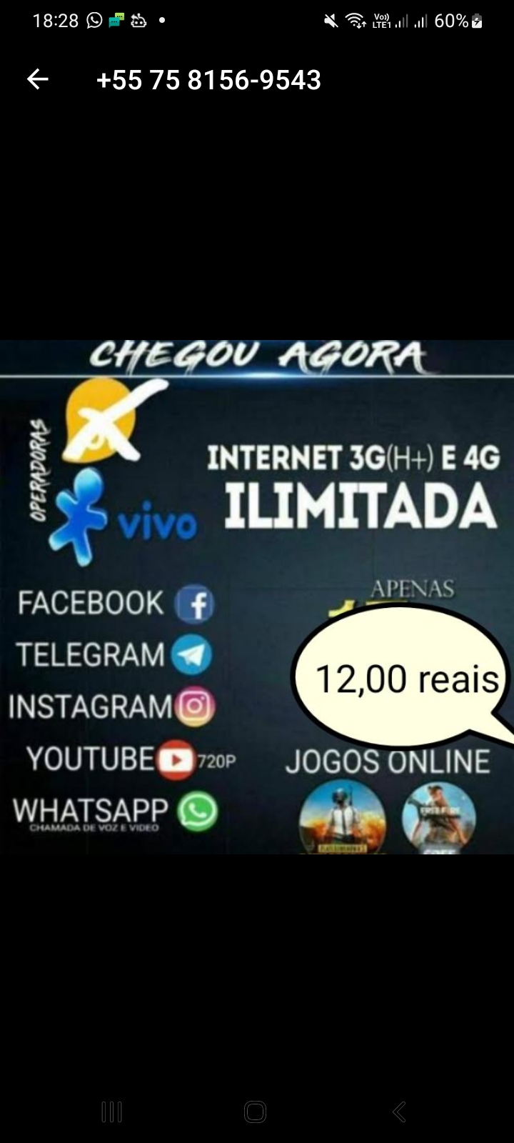 INTERNET MÓVEL ILIMITADA 5G