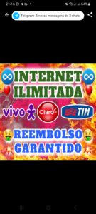 INTERNET ILIMITADA MÓVEL