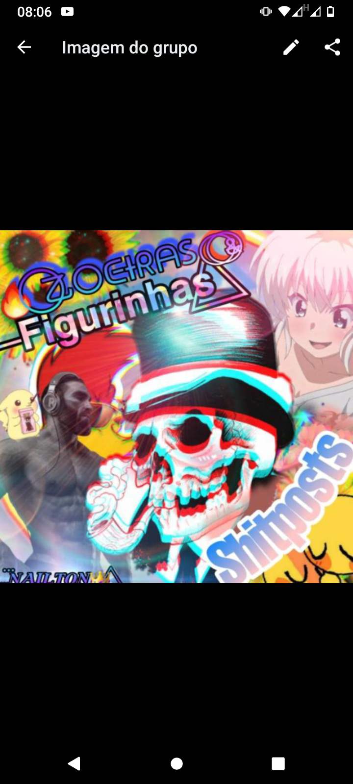 Zoeiras e figurinhas