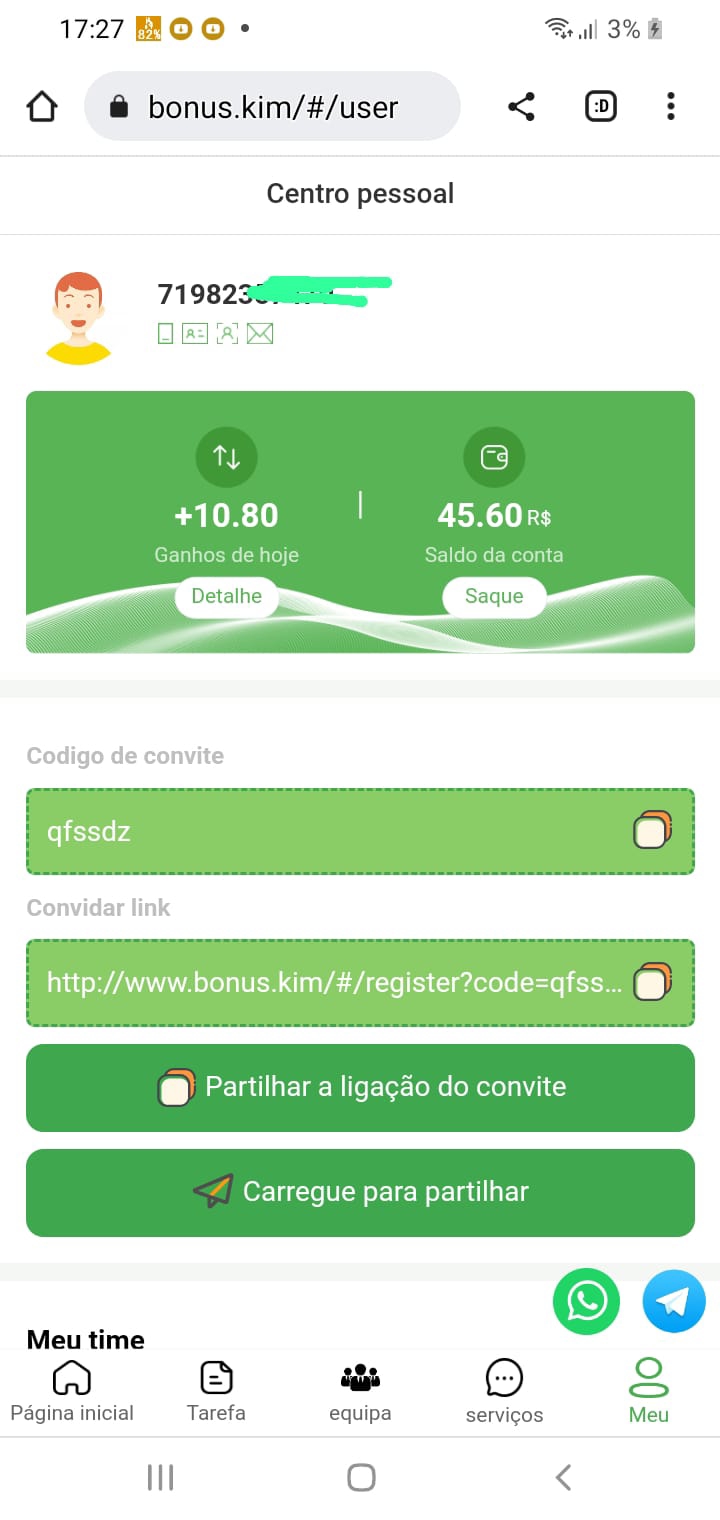 GANHAR 10 REAIS APENAS SE CADASTRANDO