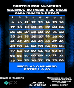 Sorteio de pix
