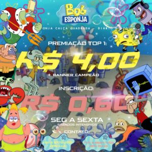 BOB ESPONJA DIÁRIO FULL MOB E MISTO