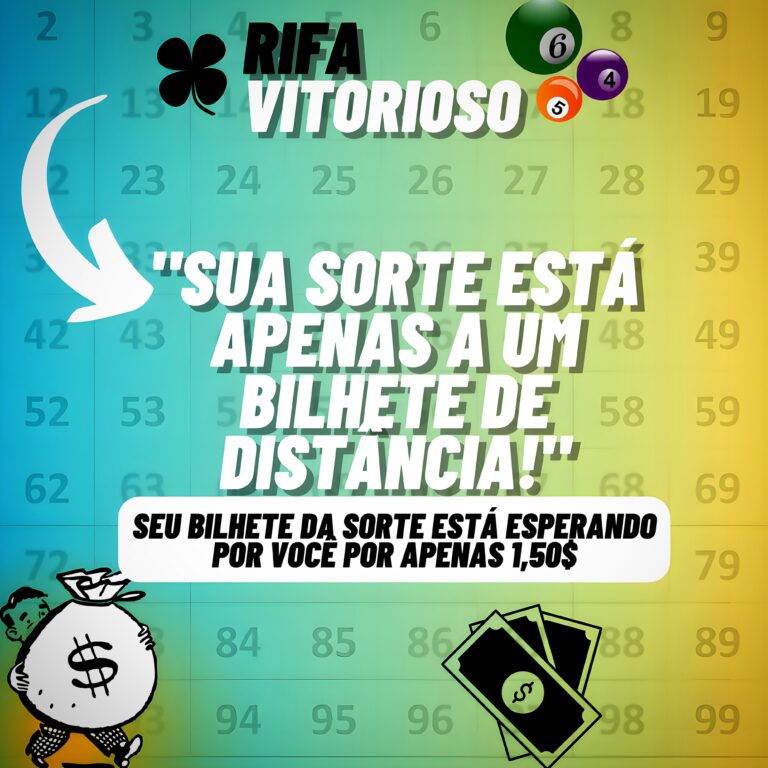 RIFA VITORIOSO DIVULGAÇÕES