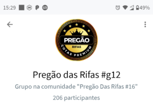 Pregão rifaz online