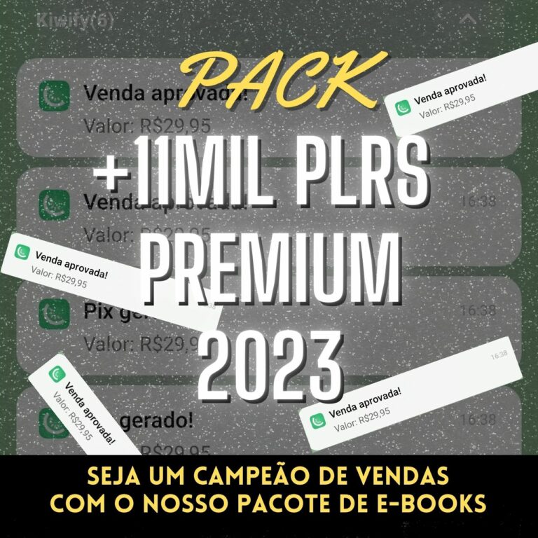 Pack de PLRs para revenda