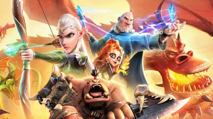 Novo projeto Call Of Dragons