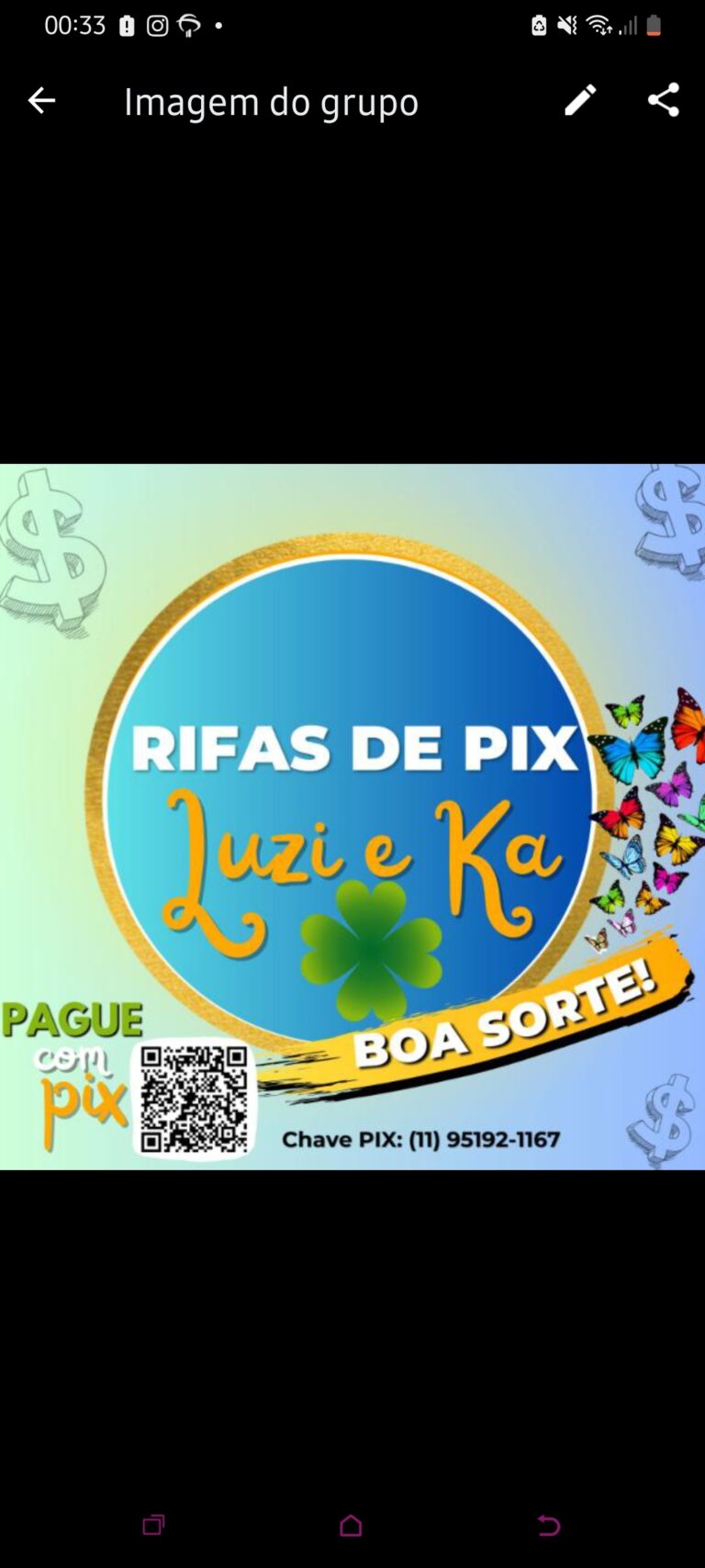 RIFAS DE PIX LUZI E KA