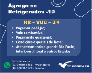 Rrefrigerado Frete