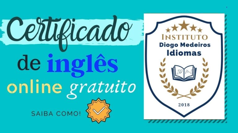 Minicurso de Inglês para Iniciantes grátis