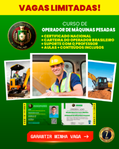 Curso de Operador de Máquinas