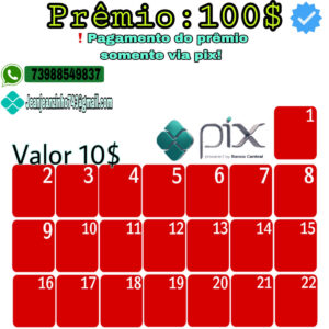 RIFA 100 reais