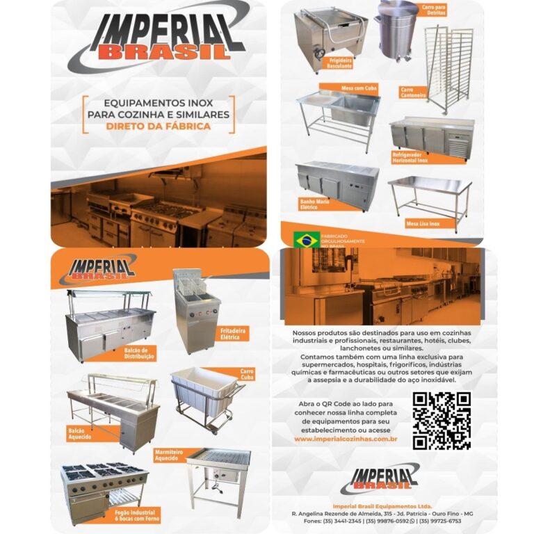 EQUIPAMENTOS PARA COZINHAS INDUSTRIAIS