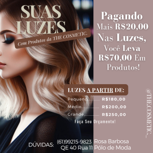 Preços Exclusivos do Grupo THE COSMETIC. Guará