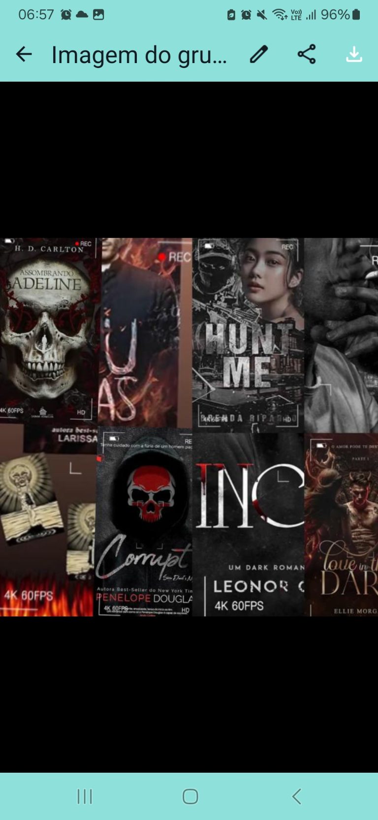 Livros em pdf…dark leitores