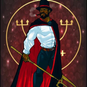 Tarot, runas Exu Veludo