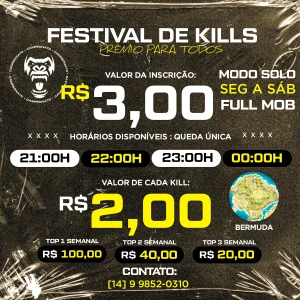 FESTIVAL DE KILLS MORUMBI FF