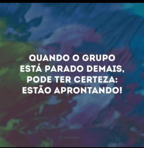 Tudo junto e misturado amigos