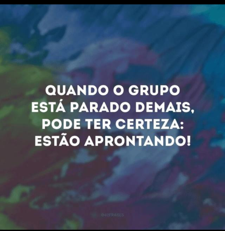 Tudo junto e misturado amigos