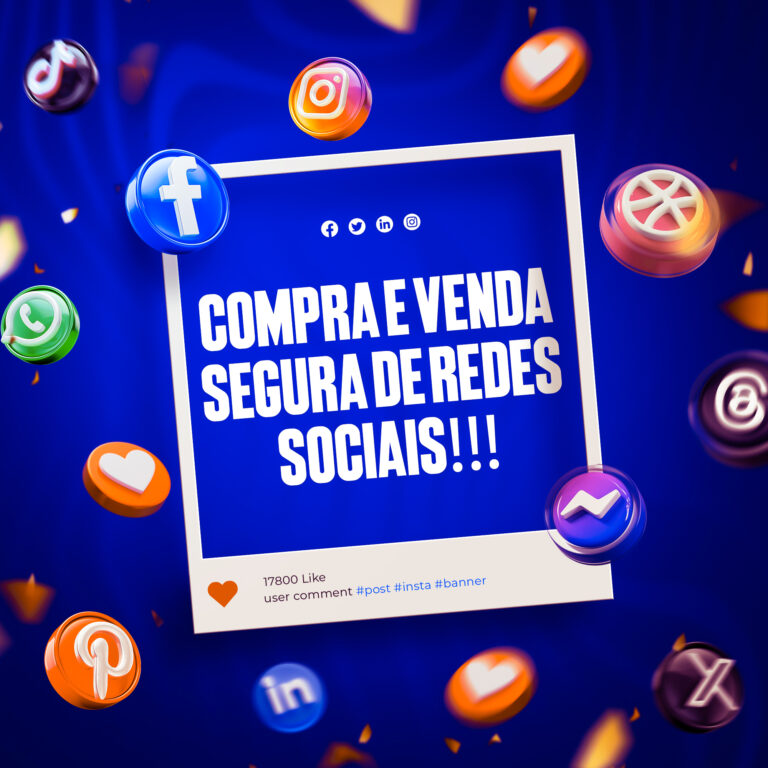 Compra e Venda Segura de Redes Sociais
