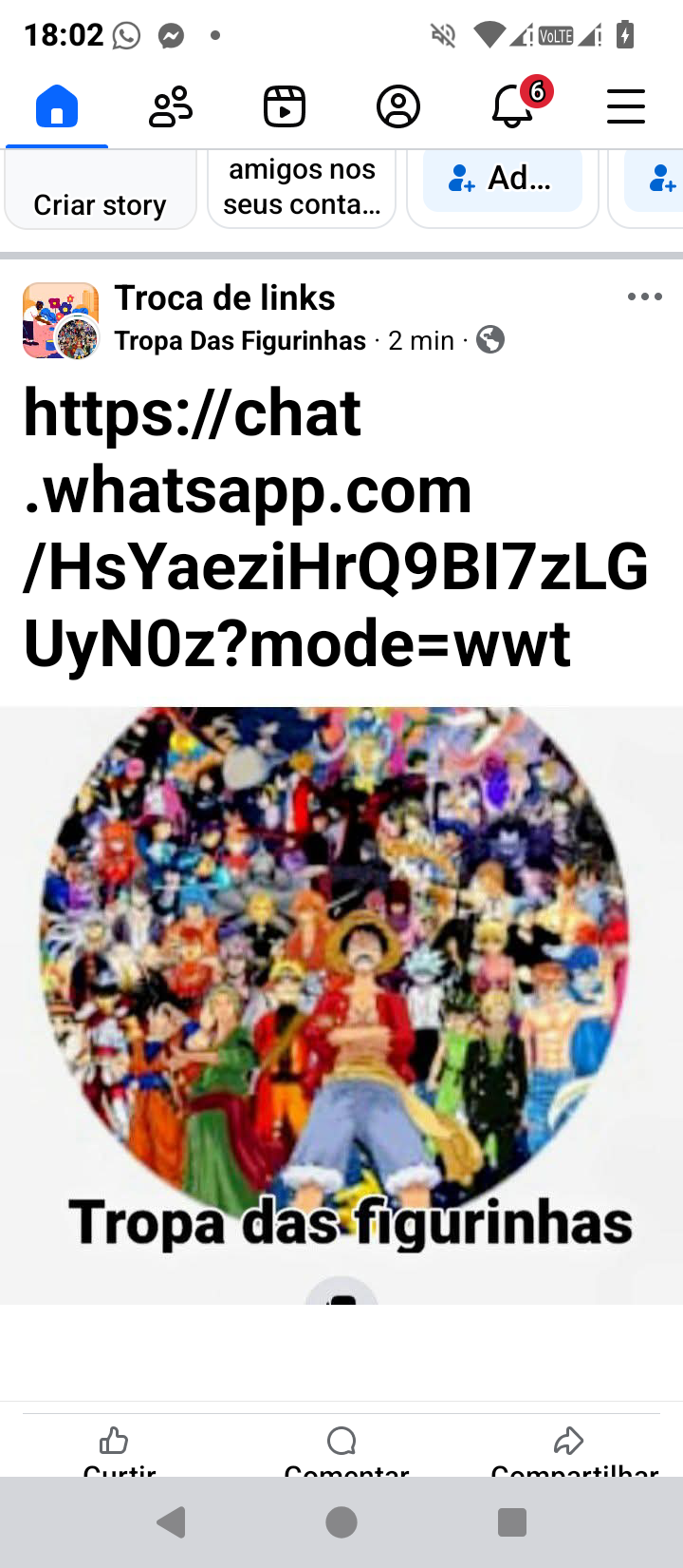 Tropa das figurinhas