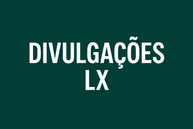 Divulgações Lx