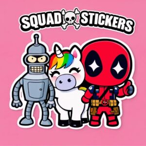 SQUAD STICKERS