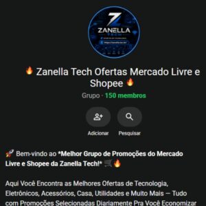 Zanella Tech Ofertas Mercado Livre e Shopee