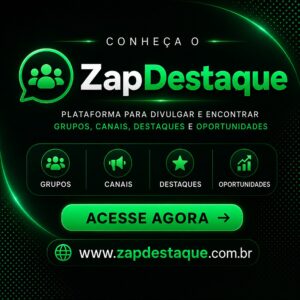 Vem para o grupo do ZapDestaque