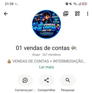 01 Vendas de contas