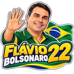 Figurinhas WhatsApp Flávio Bolsonaro 22